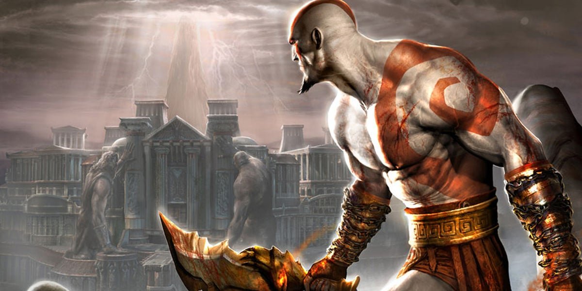 غلاف لعبة God Of War 2
